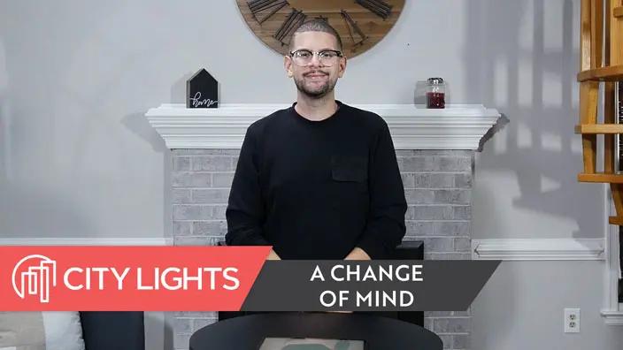 Cover image of the A Change of Mind message.