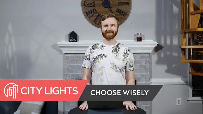 Cover image of the Choose Wisely message.