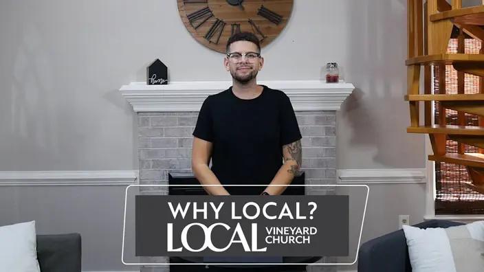 Cover image of the Why Local? message.